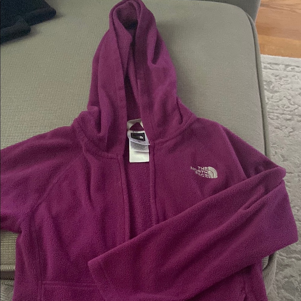 The North Face Magenta Fleece Jacket